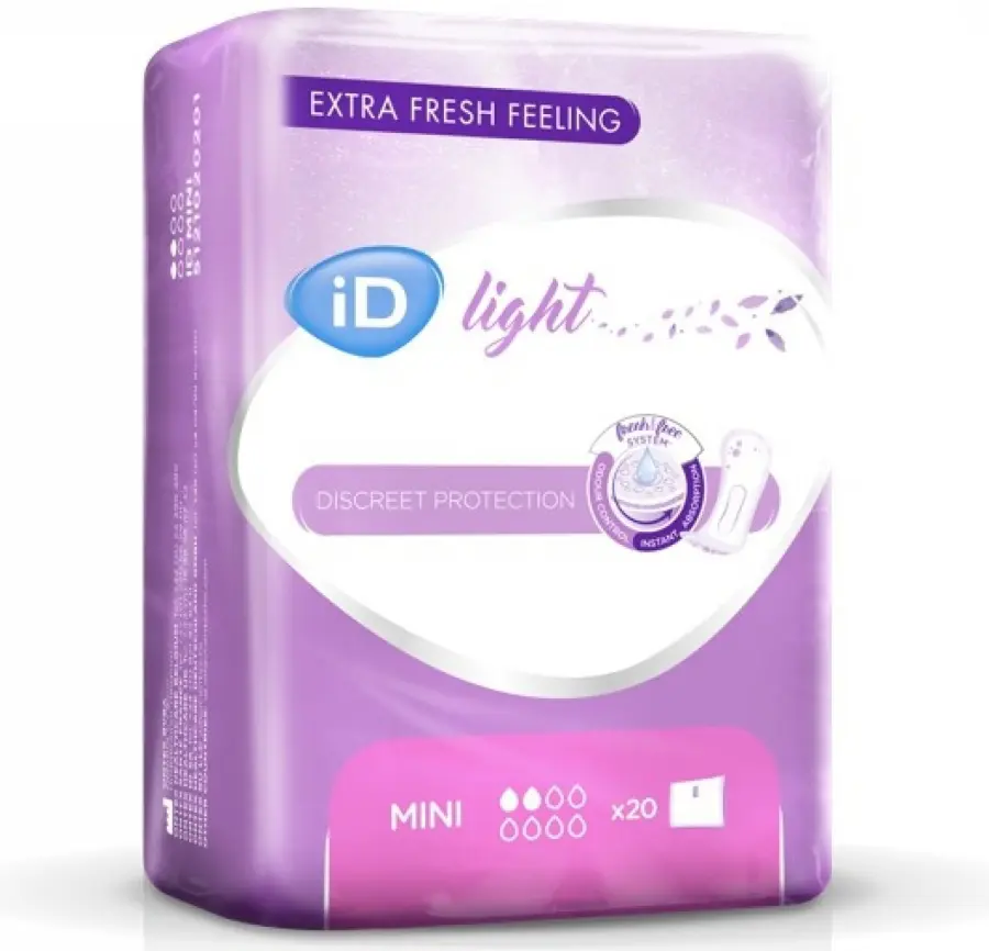 7074_ID LIGHT MINI INKONTINENCNI VLOZKY 2 KAPKY 20 KS